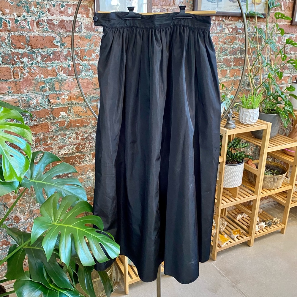 Black Vintage Tulle Skirt